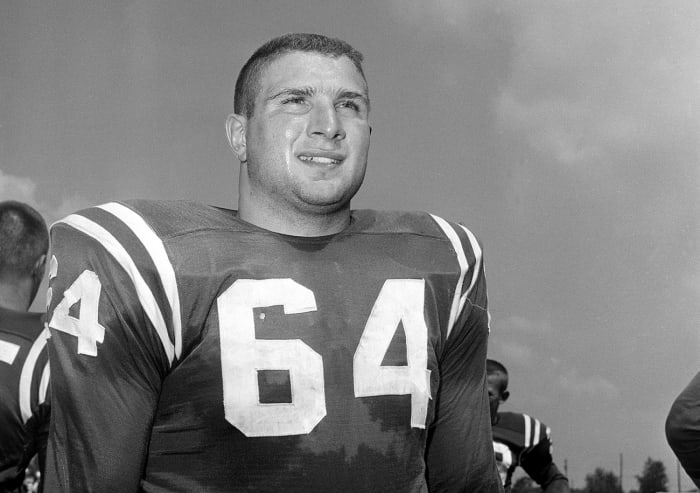 Buoniconti at Notre Dame, 1960.